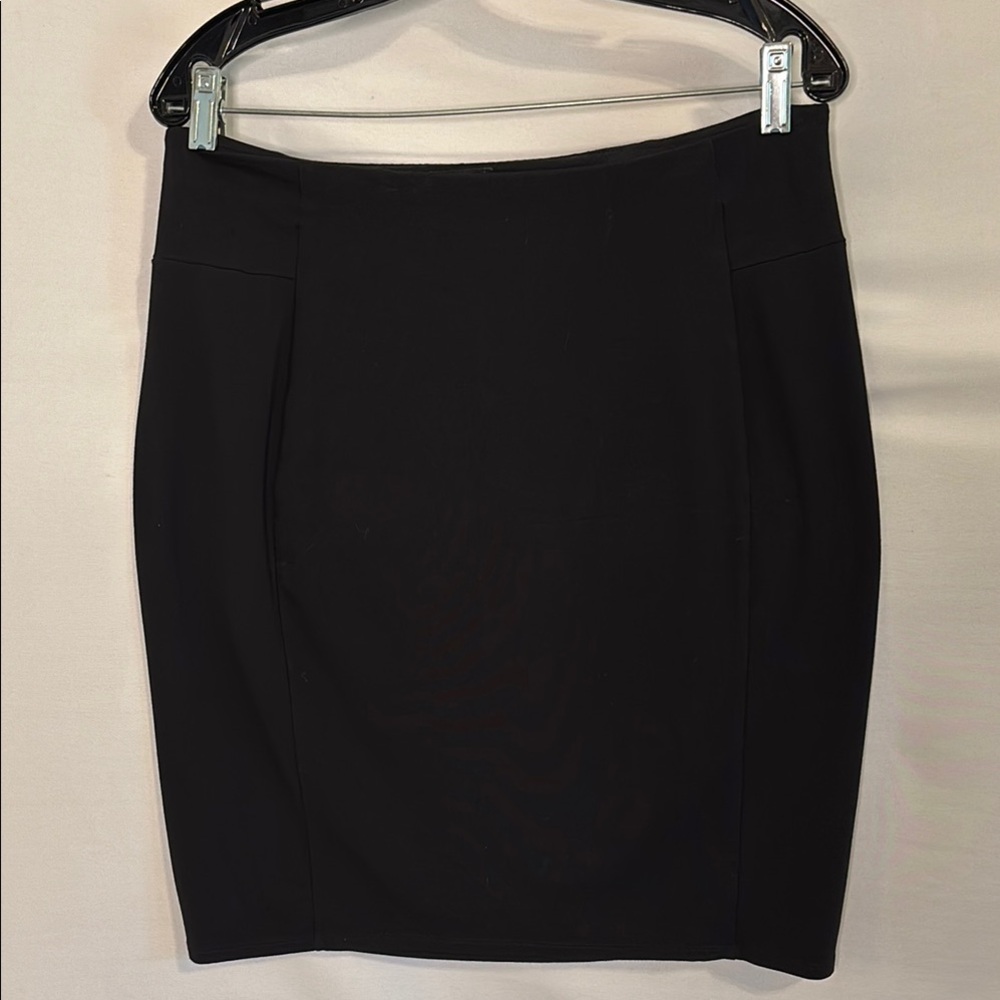 J. Jill Knit Stretch Black Women's Skirt